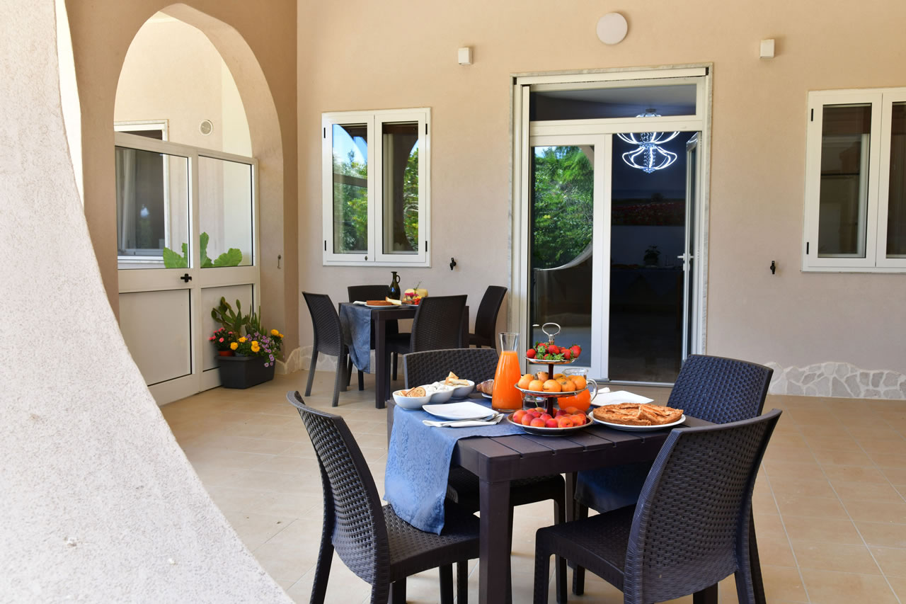 Veranda della Suite Magnolia
