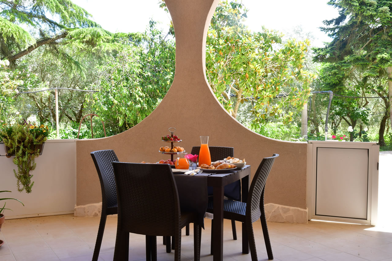 Veranda della Suite Magnolia