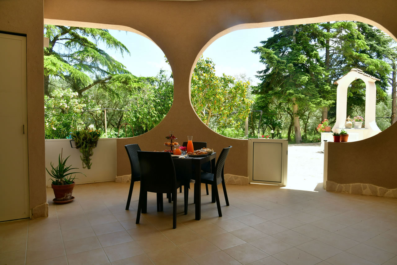 Veranda della Suite Magnolia