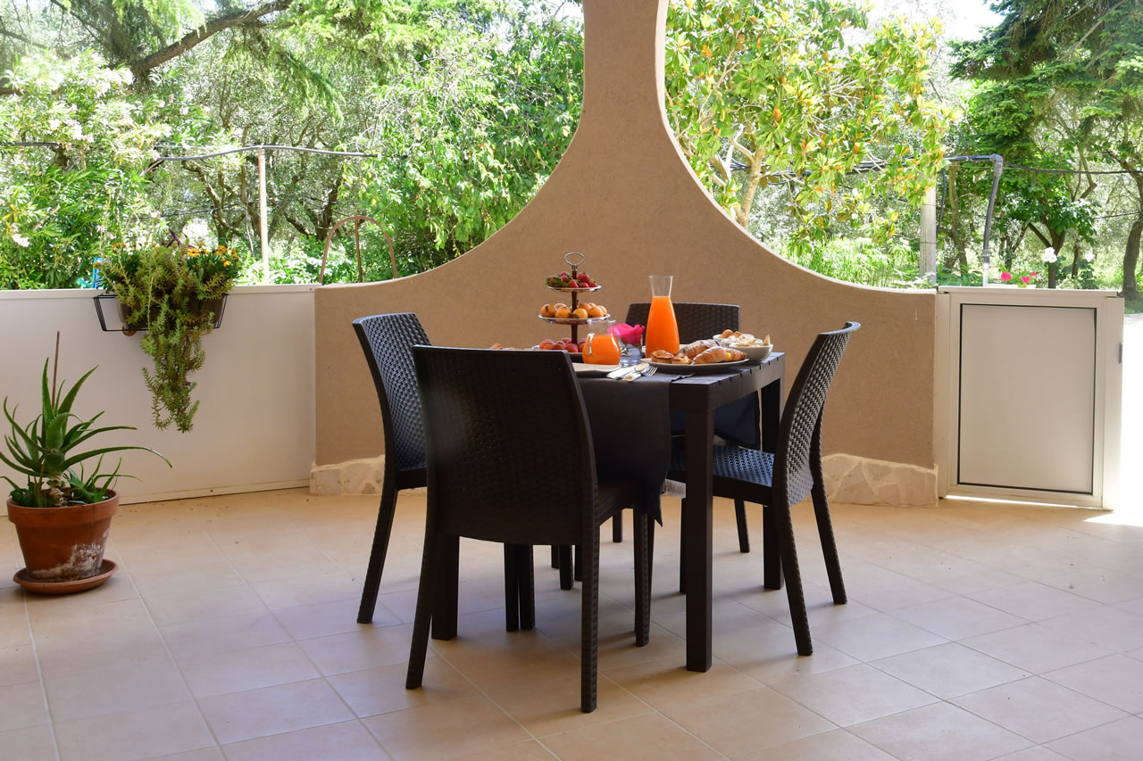 Veranda della Suite Magnolia
